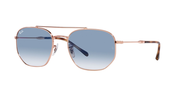 RB-3707 92023F ROSE GOLD(CLEAR GRADIENT BLUE 54*20, Or rosa, hi-res 0