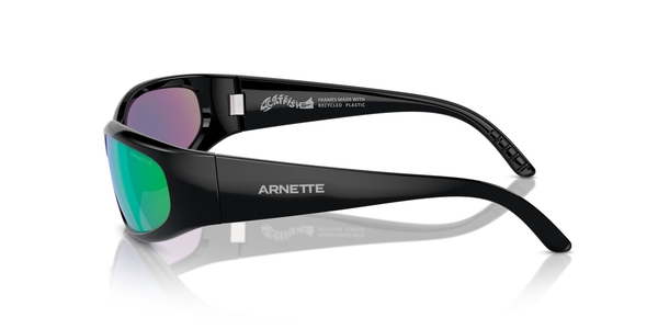 ARNETTE-4302 2949F2 BLACK RECYCLED/GREEN MIRROR GREEN 62*16, Negre, hi-res 2