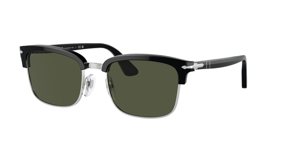 PERSOL-3327S/S 95/31 BLACK(GREEN 54*20, Negre, hi-res 0