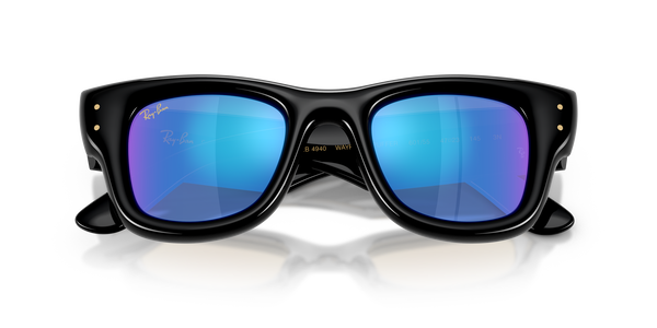 RB-4940 601/55 BLACK(LIGHT GREEN MIRROR BLUE 50*23, Negre, hi-res 4