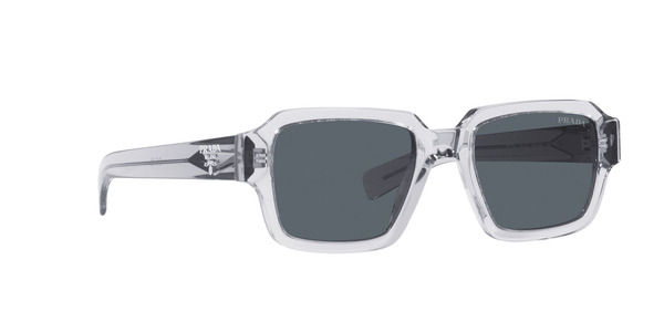 PRADA-02ZS/S U430A9 TRANSPARENT GREY(BLUE 52*20, Transparent, hi-res 1