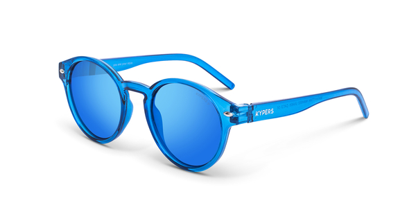 KYPERS-MANHATTAN/S MAH002 CRYTAL  BLUE W/ BLUE REVO CAT.3 49*22, Blau transparent, hi-res 0