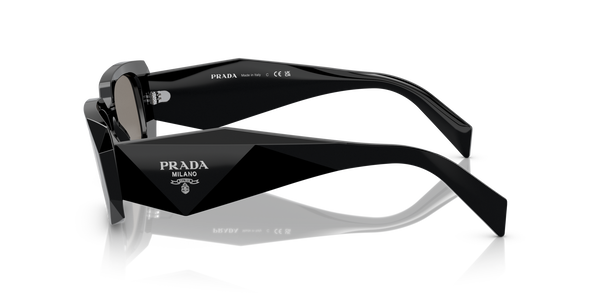 PRADA-17WS/S 1AB07Z BLACK (GREY MIRROR INTERNAL SILVER) 49*20, Negre, hi-res 2