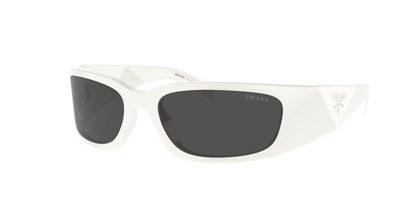 PRADA-A14S/S 1425S0 TALC/DARK GREY 60*18, Blanc, hi-res 0