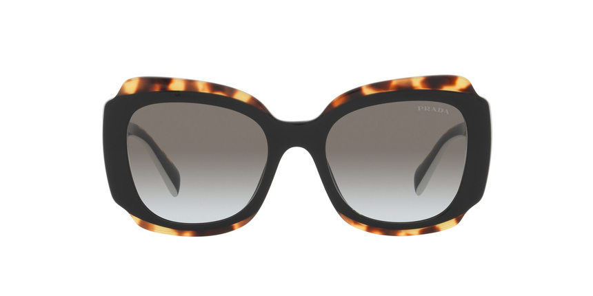 PRADA-16YS/S 01M0A7 BLACK(DARK GREY 52*19, Havana-Negre, hi-res image number 1