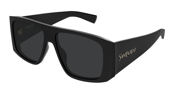 SAINT LAURENT-SL832/S 001 BLACK-BLACK (BLACK 57*15, , hi-res 0