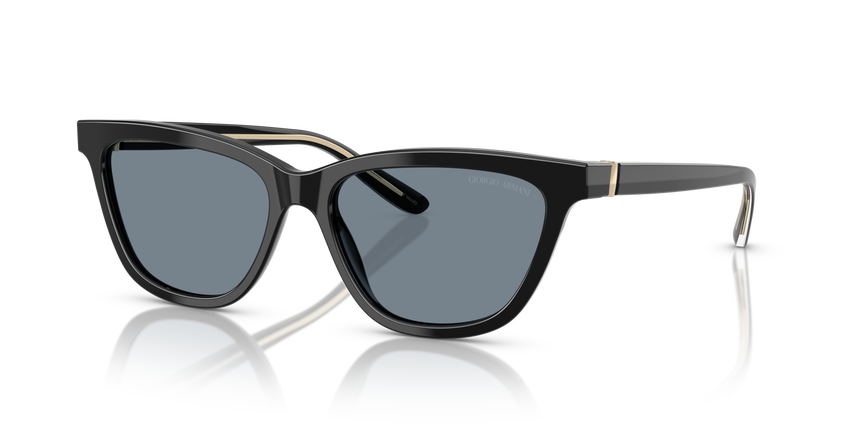ARMANI-8221/S 587556 BLACK(LIGHT BLUE 55*16, , hi-res image number 0