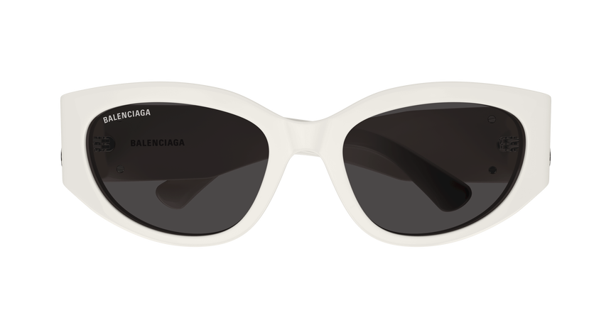 BALENCIAGA-BB0324SK/S 004 WHITE (GREY 55*19, Blanco, hi-res image number 1