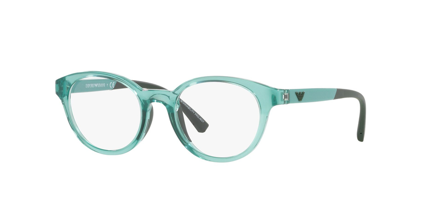 EMPORIO-KIDS-3205/G 5741 SHINY TRANSPARENT LIGHT BLUE 46*18, Blau-Transparent, hi-res image number 0