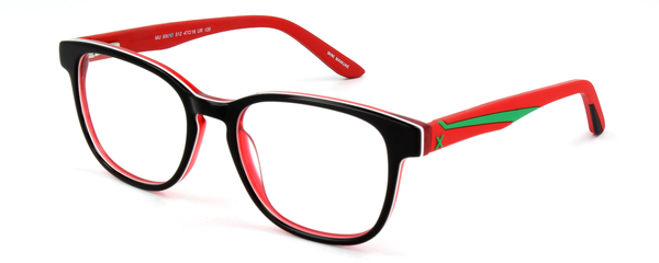 MINI-MUNICH-69090/G 512 NEGRO/ROJO/VERDE 47*16, Negre | Vermell, hi-res 0