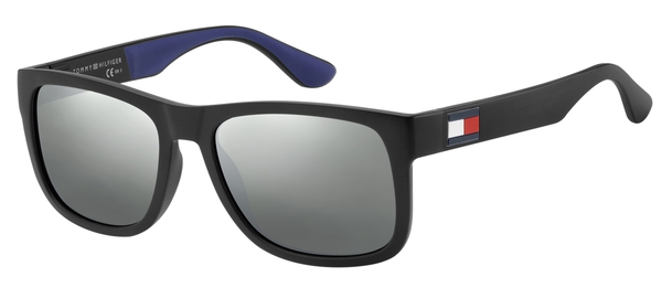 TOMMYHILFIGER-1556/S D51*T4 BLACK BLUE(BL 56*18, Negre, hi-res 0