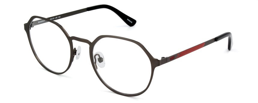 MUNICH-69531/G 103 GUN METAL GRIS/BURDEOS 48*19, Gris, hi-res image number 0