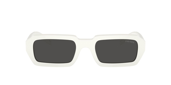 PRADA-A12S/S 17K08Z WHITE(DARK GREY 52*21, Blanc, hi-res 1