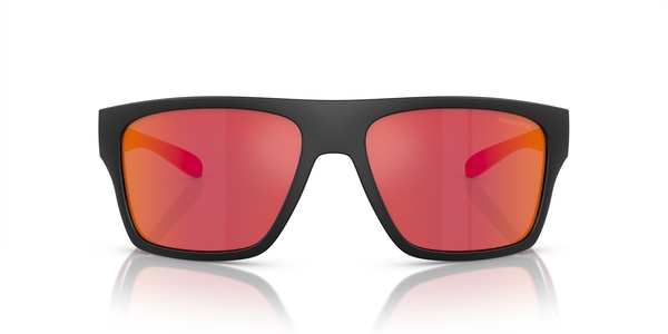 ARNETTE-4330 27536Q BLACK(DARK GREY MIRROR RED/YELLOW 63*17, Negre, hi-res 1