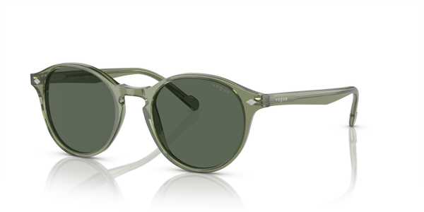 VOGUE-5327/S 282071 TRANSPARENT GREEN 51*20, , hi-res 0