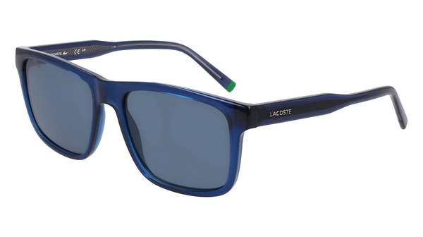 LACOSTE-L6025S/S 410 TRANSPARENT BLUE 56*17, Blau transparent, hi-res 0