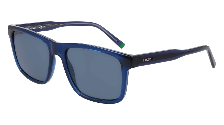 LACOSTE-L6025S/S 410 TRANSPARENT BLUE 56*17, Blau transparent, hi-res image number 0