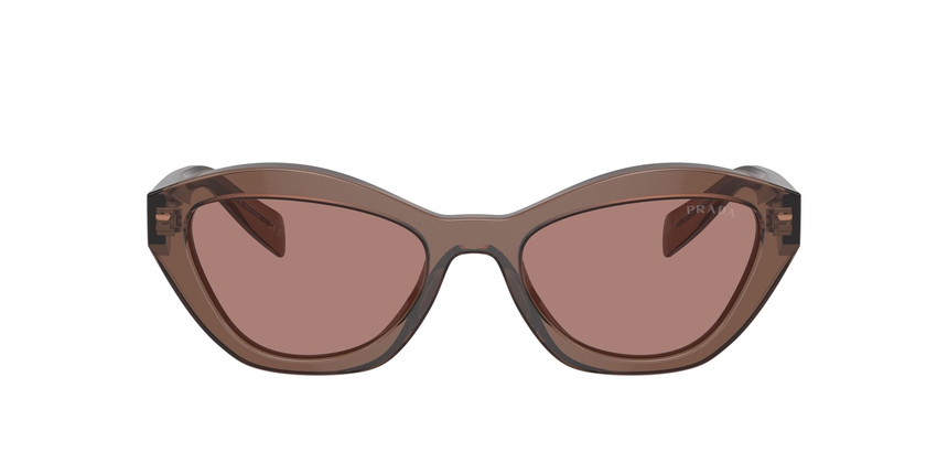 PRADA-A02S/S 17O60B BROWN TRANSPARENT 52*19, Marró transparent, hi-res image number 1