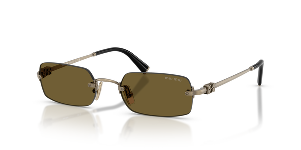 MIUMIU-B50S/S 26C09Z OLD GOLD(DARK BROWN 50*20, Plata, hi-res 0