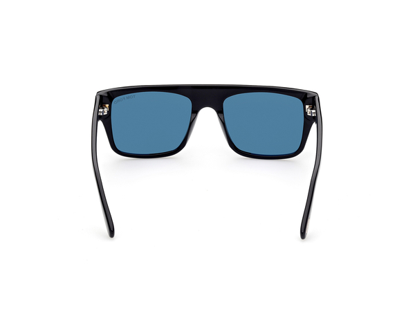 TOMFORD-0907/S 01V shiny black  (blue 55*19, Negre, hi-res 4