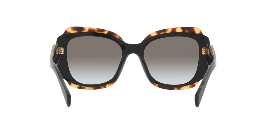 PRADA-16YS/S 01M0A7 BLACK(DARK GREY 52*19, Havana-Negre, hi-res image number 2