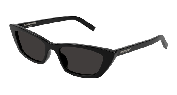 SAINT-LAURENT-SL277/S 009 BLACK-BLACK-BLACK 52*18, Negre, hi-res 0