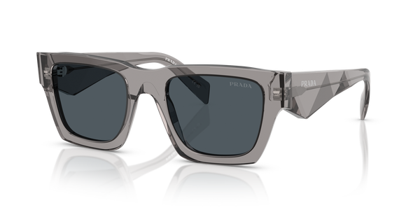 PRADA-A06S/S 16Z70B TRANSPARENT DARK GREY(DARK GREY 50*21, Transparent gris, hi-res 0