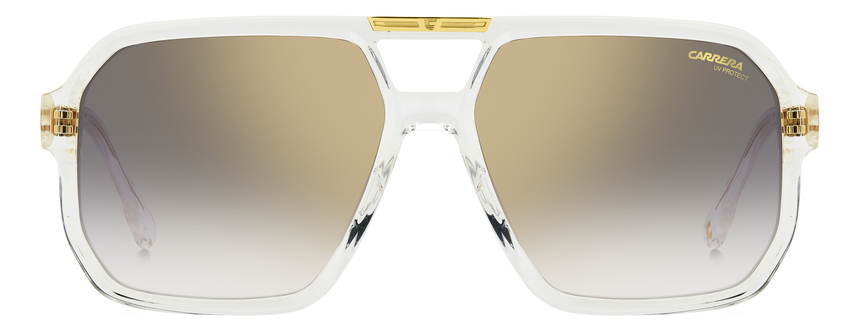 CARRERA-VICTORY-C-01/S 900*FQ CRYSTAL(GREY SHADED GOLD MIRROR 60*15, Transparent, hi-res image number 1