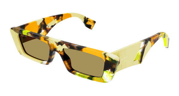 GUCCI-GG1625S/S 001 YELLOW (BROWN) 54*16, Groc, hi-res 0