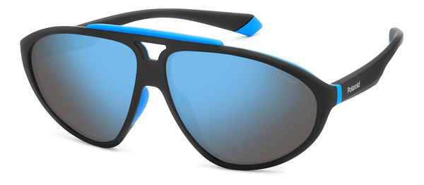 POLAROID-2151/S 0VK MATTE BLACK BLUE 62*11, Negre, hi-res 0