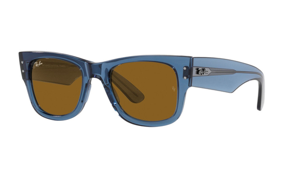 RB-0840S 668073 TRANSPARENT BLU(BROWN 51*21, Blau, hi-res 0