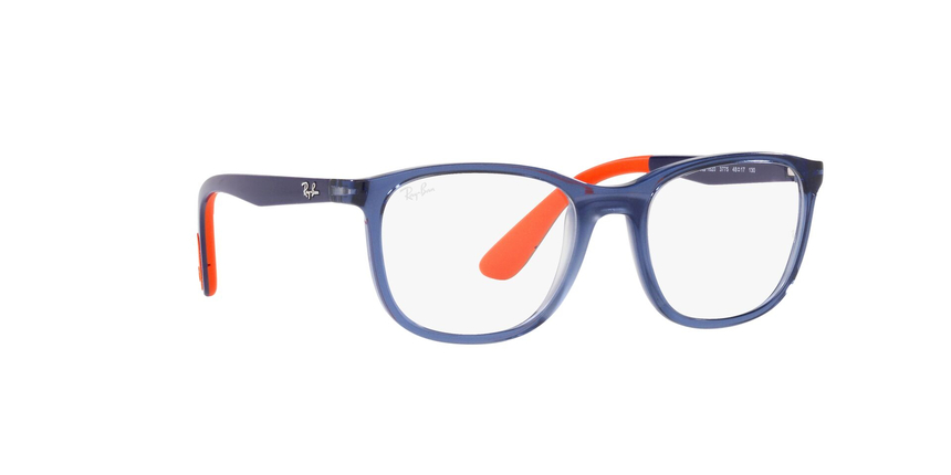 RY-1620 3775 TRANSP BLUE ON RUBBER ORANGE 48*17, Blau, hi-res image number 2