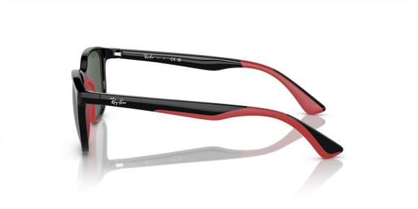 RJ-9078S 713171 BLACK ON RUBBER RED(DARK GREEN 48*16, Negre | Vermell, hi-res 2