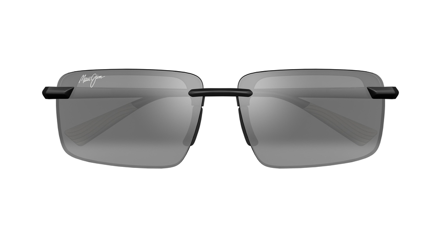 MAUI-JIM-LAULIMA/S MJ626-02 MATTE BLACK (GREY 61*14, Negre mate, hi-res image number 1