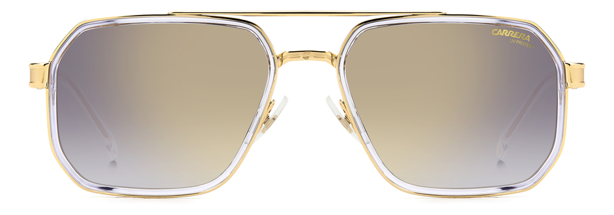 CARRERA-1069/S REJ*FQ CRYSTAL GOLD(GREY SHADED GOLD MIRROR 58*19, Transparent | Daurat, hi-res image number 1