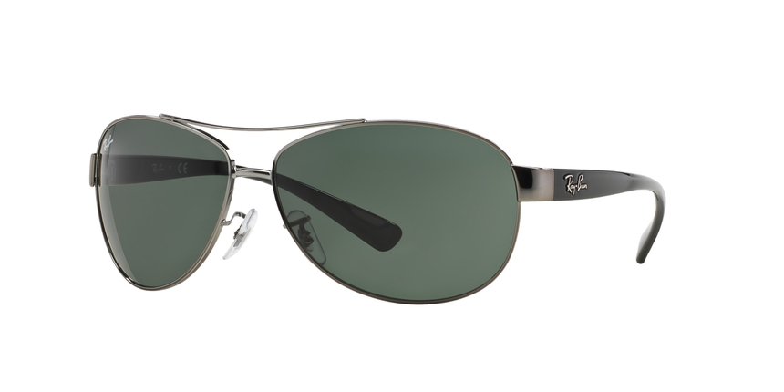 RB-3386 004/71*3N GUN MTL/NEGRO (VERDE) 63*13, Negre, hi-res image number 0