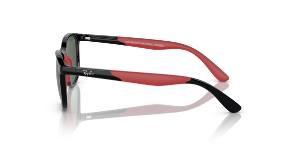 RJ-9077S 713171 BLACK ON RUBBER RED (DARK GREEN) 49*16, Negre | Vermell, hi-res 2