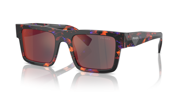 PRADA-19WS/S 06V-40E JASPE ROJO LILA NEGRO 52*21, Abstract taronja, hi-res 0