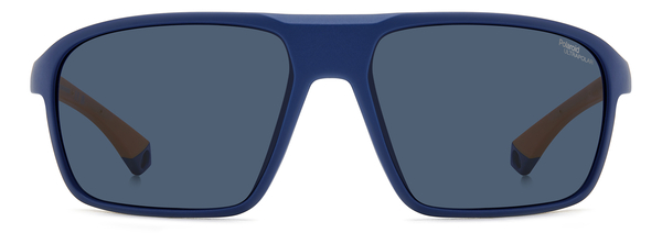 POLAROID-7058/S FLL*7I MATTE BLUE(BLUE POLARIZED HIGHT CONTRAST 64*15, Blau mat, hi-res 1