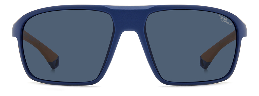 POLAROID-7058/S FLL*7I MATTE BLUE(BLUE POLARIZED HIGHT CONTRAST 64*15, Blau mat, hi-res image number 1
