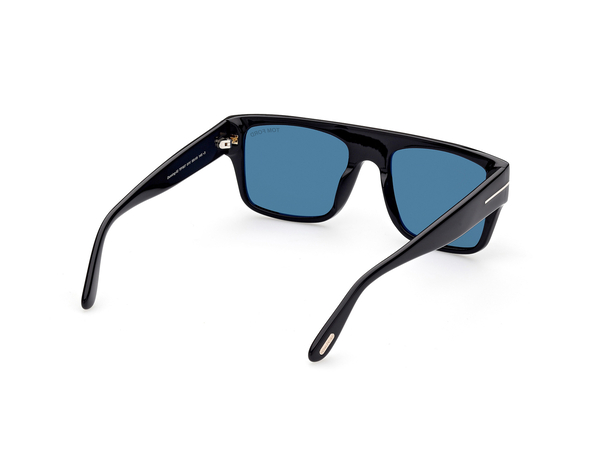 TOMFORD-0907/S 01V shiny black  (blue 55*19, Negre, hi-res 3