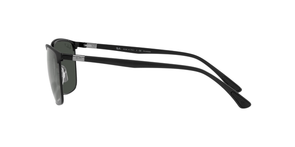RB-3686 186/K8 MATTE BLACK ON BLACK(POLAR DARK GREY 57*19, Negre, hi-res 2