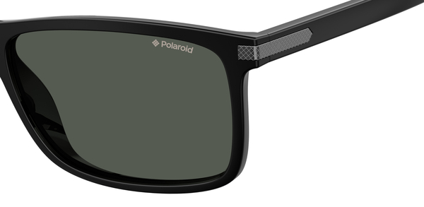 POLAROID-2075/S/X/S 807*M9  BLACK(GREY PZ **POL** 59*13, Negre, hi-res 2