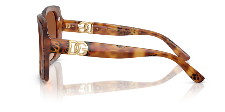 GABBANA-4475/S 338013 HAVANA LEO(BROWN GRADIENT 56*19, Havana leopard, hi-res image number 2