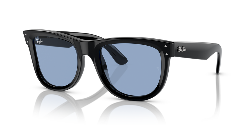 RB-0502S 667772 BLACK(LIGHT BLUE 50*22, Negre, hi-res image number 0
