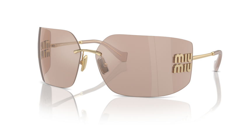 MIUMIU-54YS/S 5AK-061 GOLD (LIGHT PURPLE BROWN) 80*14, Daurat, hi-res image number 0