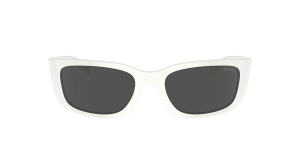 PRADA-A14S/S 1425S0 TALC/DARK GREY 60*18, Blanc, hi-res 1