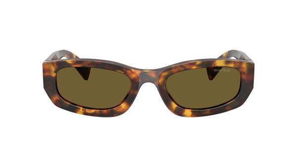 MIUMIU-B04S/S 14L09Z HAVANA HONEY(DARK BROWN 53*22, , hi-res 1