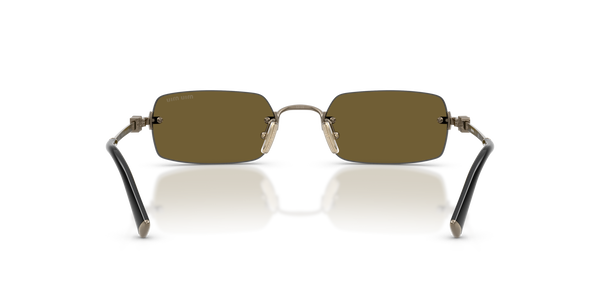 MIUMIU-B50S/S 26C09Z OLD GOLD(DARK BROWN 50*20, Plata, hi-res 4