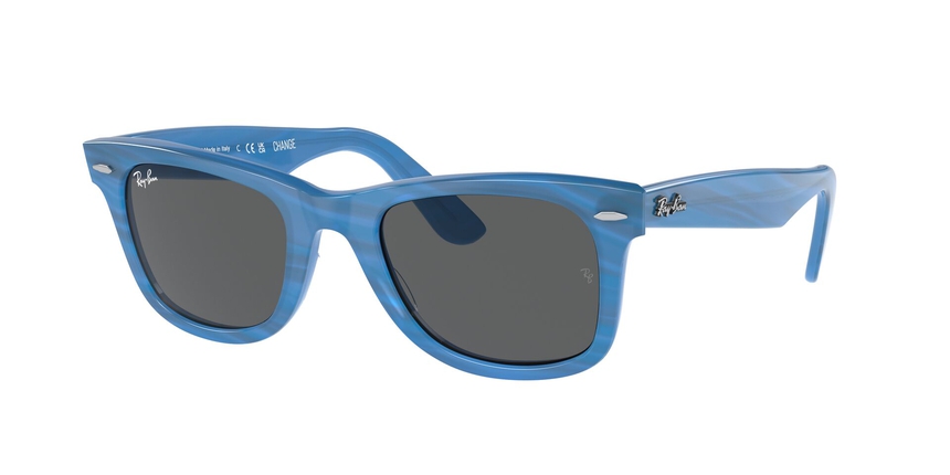 RB-2140 1409B1*3N PHOTO STRIPED BLUE (DARK GREY change collection 50*22, Photo blau a ratlles, hi-res image number 1
